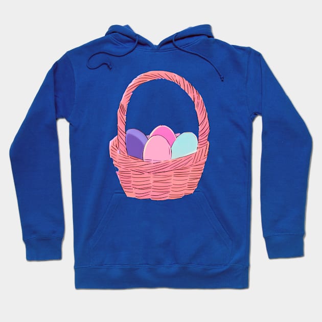 Easter Eggs 3 (MD23ETR017) Hoodie by Maikell Designs